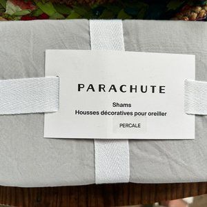 Parachute Percale Sham Set light grey standard size